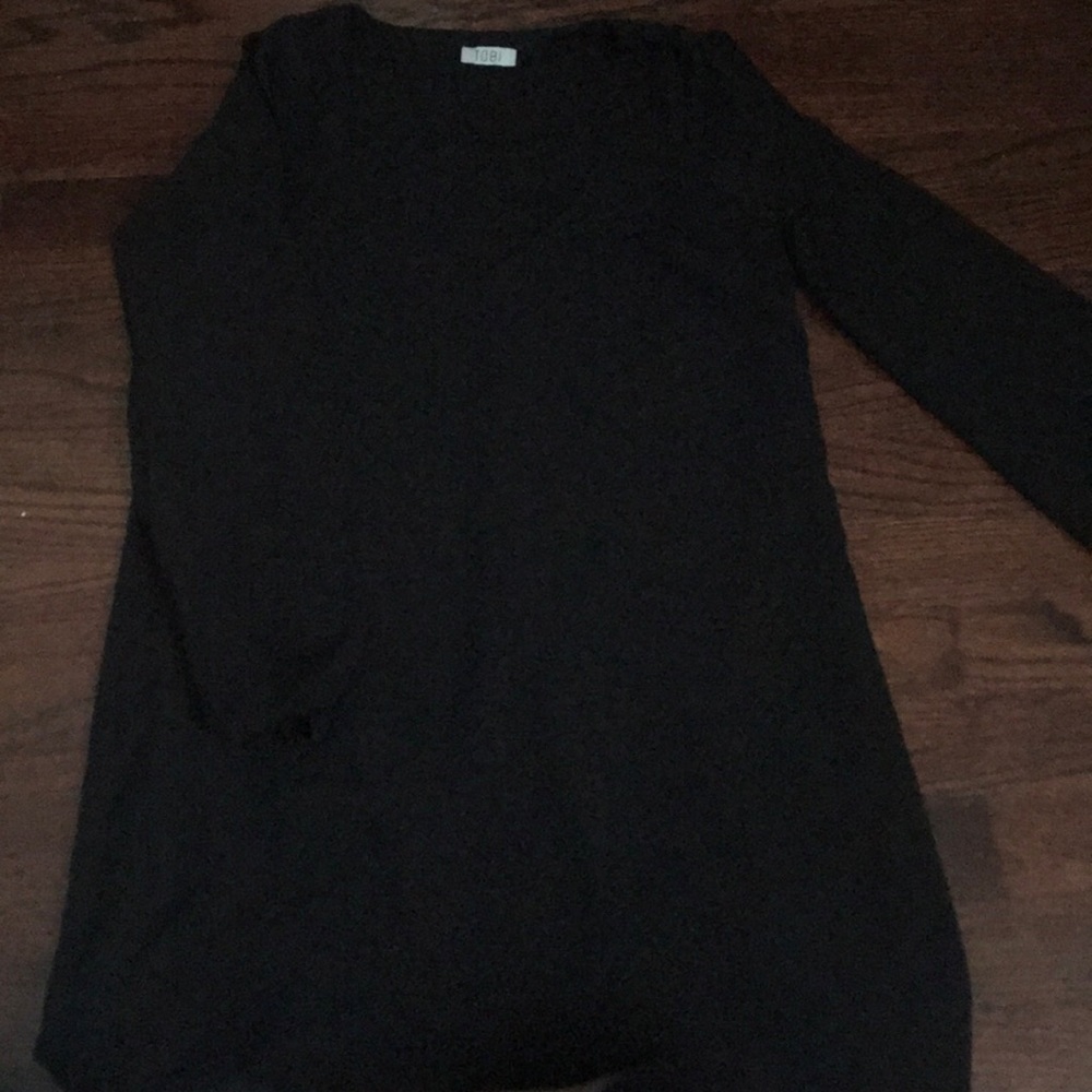 Mini black dress